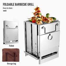 wood stove stainless steel foldable