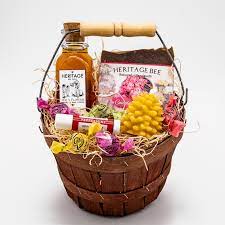 beautiful unique gift basket all