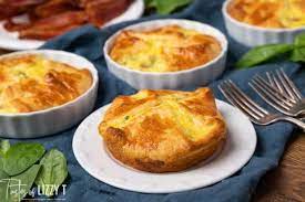 spinach and cheese egg souffle recipe