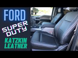 Katzkin Ford F 250 Seat Covers Before