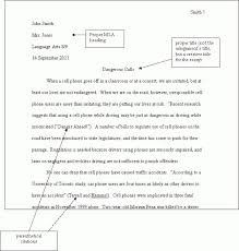 Example Of A Essay Paper Proper Mla Format Essay Apa Sample