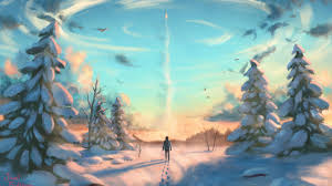 Winter Drawing Wallpapers - Wallpaper Cave