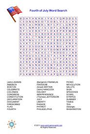 Free printable usa independence day 4th of july trivia quiz. 4th Of July Word Search Free Printable Page For All Ages