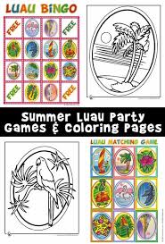 We have collected 39+ bingo coloring page images of various designs for you to color. Luau Party Ideas Luau Games Luau Bingo And Luau Recipes
