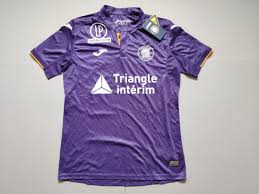 The placket is gold on the home kit and purple on the alternate jersey. Toulouse Football Club Home 2018 2019 Football Shirt Club Football Shirts