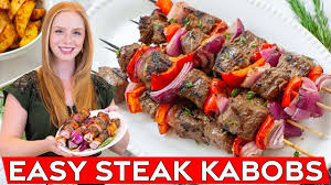 the best juicy grilled steak kabobs