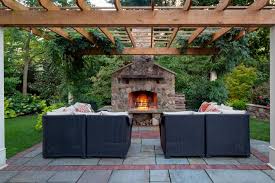 30 Outdoor Fireplace Ideas Cozy