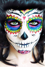 sugar skull face paint hey this is my job
