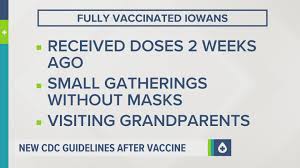 Recommendations from the cdc guideline for hand hygiene. Cdc Releases New Guidance For Fully Vaccinated Americans Weareiowa Com