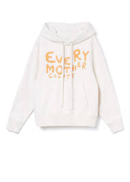 Every Mother Counts Unisex Hoodie in Cream