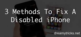 Fully support all iphone models and all ios versions. Working Methods To Unlock A Disabled Iphone 3 Ways Dreamy Tricks