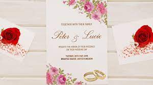 how to design a wedding invitation card