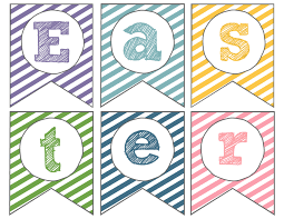 Free printable easter square paper / free printable share easter treats in this cute box tickled pink paper ink.you might also enjoy the easter scrapbook frames for your easter family photos. Easter Banner Free Printable Happy Easter Paper Trail Design