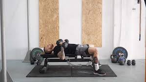 decline bench press dumbbell how to