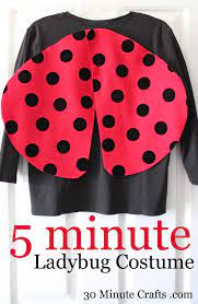 5 minute ladybug costume 30 minute crafts