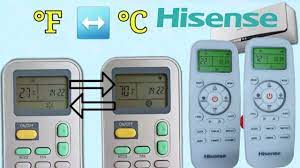 hisense ac air conditioner remote