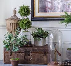 how to decorate with faux flowers and