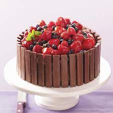 chocolate fruit basket cake recipe how