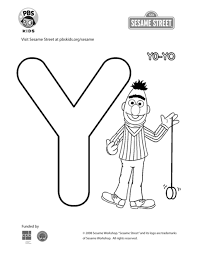 Letter y coloring pages from letter y coloring page. The Letter Y Coloring Page Kids Coloring Pbs Kids For Parents