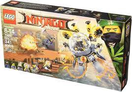 Amazon.com: LEGO Ninjago Flying Jelly Sub 70610 Exclusive Building Kit :  Toys & Games