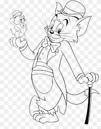 tom and jerry coloring png images pngwing