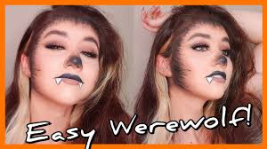 easy werewolf makeup tutorial easy