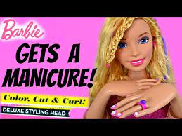 barbie color cut curl deluxe styling