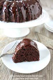 Chocolate Bundt Cake Recipe gambar png