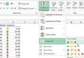 excel dashboards with icon sets