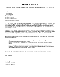 Pharma Sales Cover Letter Under Fontanacountryinn Com