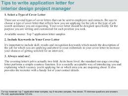 Interior Design Cover Letter Entry Level Collection Of Solutions