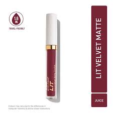 lit velvet matte liquid lipstick