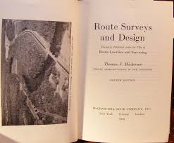 Route Surveys And Design T F Hickerson Amazon Com Books