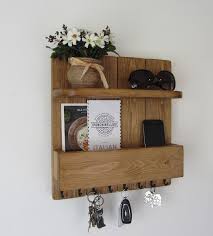 Rustic Reclaimed Pine Wood Organizer 8