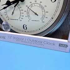 Westclox 49832 Indoor 2foutdoor Clock