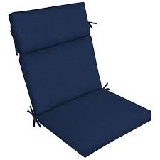 Blue Leala Outdoor Dining Chair Cushion