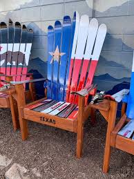 Texas Flag Patio Chair Adirondack Chair