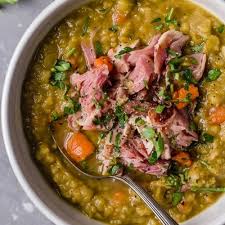 clic split pea soup with ham