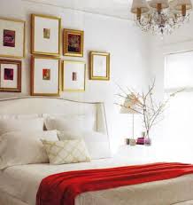 white feng shui red and black bedroom
