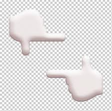 basic hand gestures fill icon frame