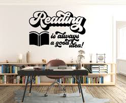 Quotes Books Wall Decals