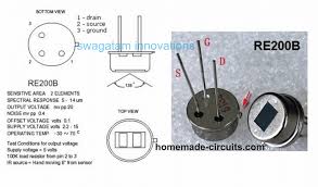 motion detector circuits using pir