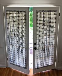Masonite prehung mini blind steel patio door with brickmold in vinyl frame. Top Five Diy Patio Door Window Treatments