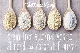 almond flour and coconut flour