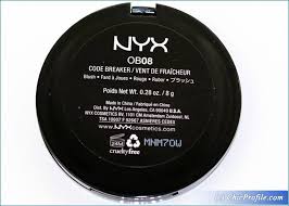 nyx code breaker ombre blush review