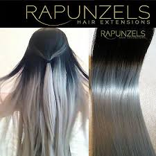 With betterlength clip in hair extensions, you can now have longer, more voluminous, and glamorous hair in a matter of minutes. Ombre Hair Extensions Natural Black To Silver Grey Weave Weft Diy Clip In Remy Eur 24 21 Picclick De