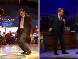 I don't remember this scene from grease. John Travolta Gives A Fun Pulp Fiction Dance Lesson