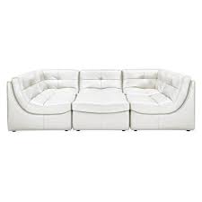 Convo Leather Sectional Build Your