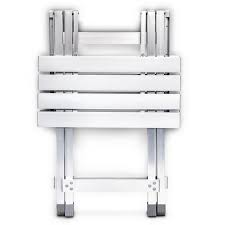 Brunner buro klapptisch in weiß mit rollen ideal für home office oder kleine büros. Klapptisch Aluminium 49 5 Cm Klein Beistelltisch Camping