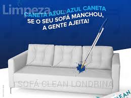 sofá clean londrina limpeza com